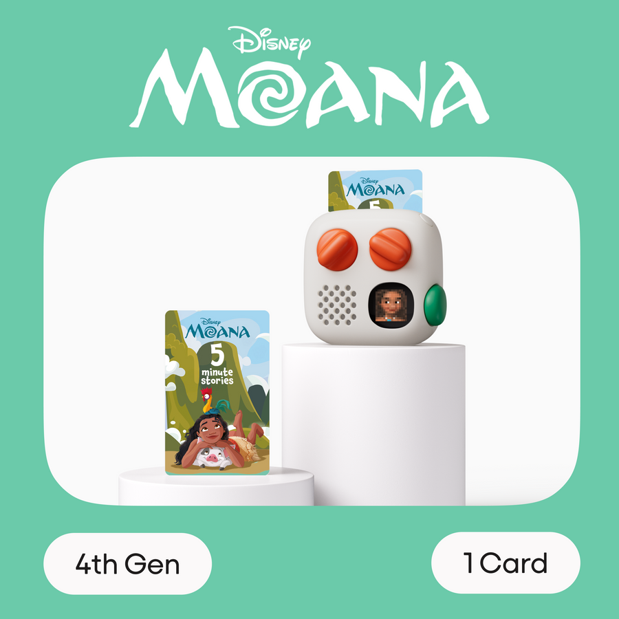Yoto Mini 4th Gen + 5 Minute Moana Stories Bundle