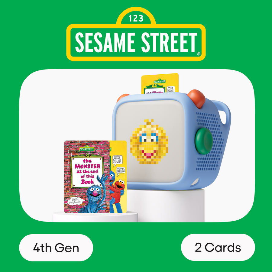 Yoto Player 4th Gen + Sesame Monsters Adventure Bundle