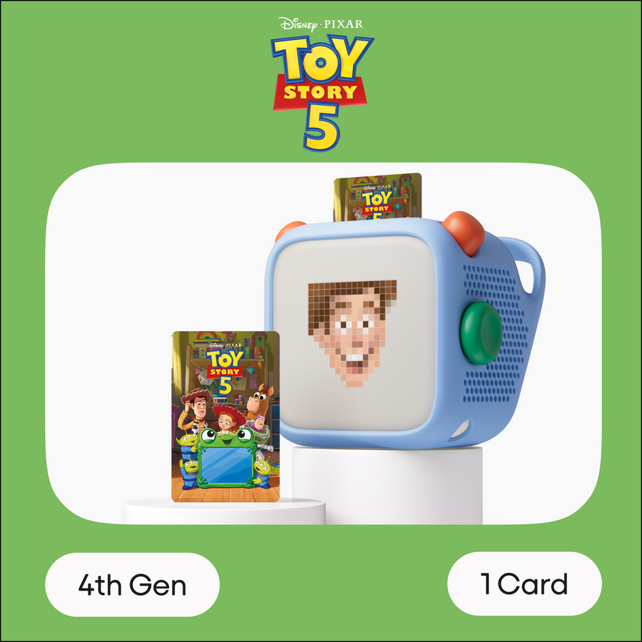 Yoto Player 4th Gen + Toy Story 5 Adventure Bundle
